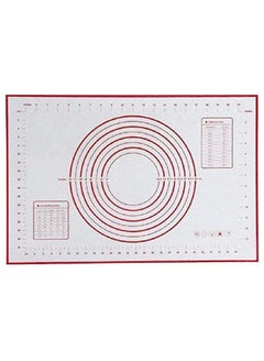 Buy 60x40CM Non-Stick Non-Slip Silicone Baking Mat Kneading Pad, Sheet Glass Fiber Rolling Dough, Large Size for Cake Macaroon Pizza Pan Cake Pastry Cookie Kitchen Tools in UAE