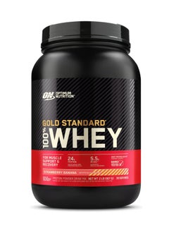 Buy ON 100% Gold Std Whey 2lb Strawberry Banana in UAE