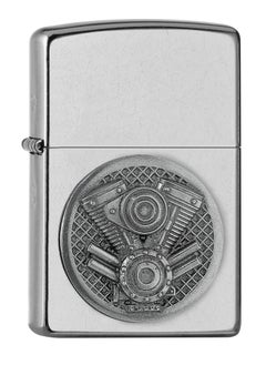 Buy Zippo 2007651 207 Motor TDV Street Chrome Windproof Lighter in UAE