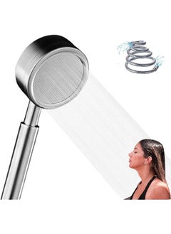 Buy Durable Handheld Shower Head, Rust Proof Detachable Pressurized Sprinkler with High Pressure and Water Saving, With Universal Interface 1.5m, Easy Installation in Saudi Arabia