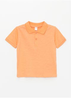 Buy Short Sleeve Polo Neck Short Sleeve Baby Boy T-Shirt in Egypt