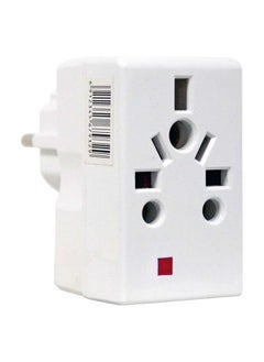 Buy 3 Way Socket Suchko Plug Multi Plug adapter 2 Round Pin 13 Amp 250V in UAE