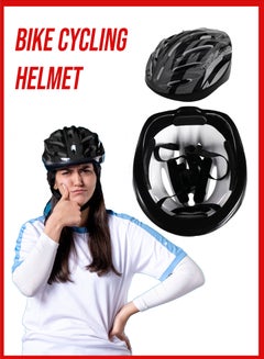 Buy Adult Mountain Road Bike Cycling Helmet Adjustable Multi Sports For Skating Scooter Unisex Safety Protection in UAE