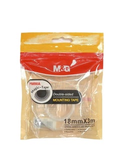 اشتري M&G Chenguang Nano Mounting transparent Tape  Tape 18mm*3m - No:AJD957BQ في مصر