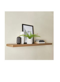 Buy Wood Wall Floating Shelf,Fashion Storage Organizer Shelves Study 60CM Floating Shelving Wall Shelf Bookcase Storage Display in UAE