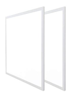 Buy LED Panel Light 60x60 cm White 6500K 2 Pcs in UAE