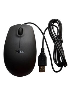 Buy MS111 Wired Optical Mouse Black in UAE