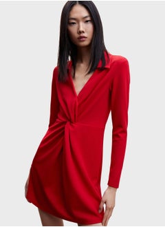 Buy Twist Front Dress in UAE