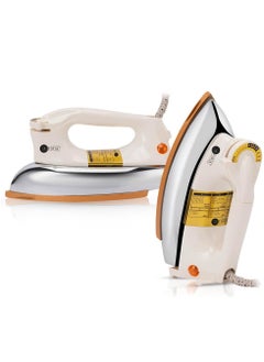 Buy AFRA Japan Automatic Dry Iron 2kg Non-Stick Soleplate Gold Teflon Coating Heat Distribution Ergonomic Handle Thermal Control 6 Settings Auto Cut-Off G-Mark ESMA RoHS CB in UAE