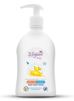 Buy Elegant Baby Body wash 500ml Extra Rich Moisture in UAE