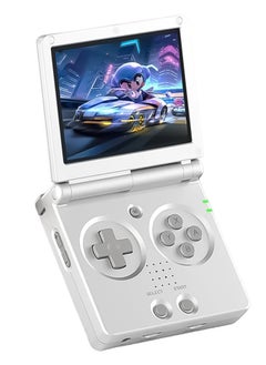 Buy Gp Pro Fold Gaming Console with 3.0-inch IPS screen with a resolution of 640x480 pixels,1GB of LPDDR4 RAM and a 64GB TF/MicroSD card, Green Lion - Silver in UAE