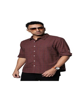 Buy Checked Pure Cotton Casual Shirt in UAE