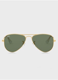 Buy 0Rj9506S Junior Aviator Sunglasses in Saudi Arabia