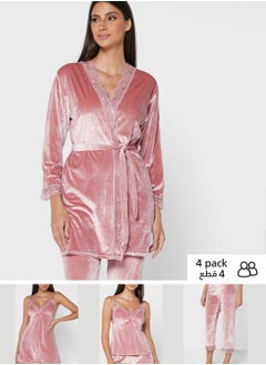 Buy 4 Pieces Pyjama Set in Saudi Arabia