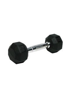 Buy Rubber Dumbbell 11.3Kg/25Lbs Pair in UAE