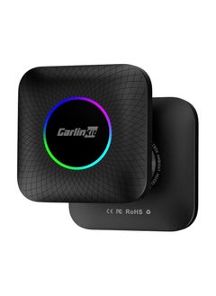 Buy Carlinkit Android 13 Ai Box LED , Qualcomm, 8+128 GB, 3-in-1 Adapter with 4G Cellular, Streaming Video, TF Card, Built-in Google Play, Only Suitable for Wired Car Play Cars in Saudi Arabia