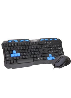 Buy FV-3300 S Wired Mouse and Keyboard Kit, Desktop Laptop Mouse 3D key design which can be operated normally in Egypt