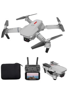 Buy LS-E525 RC Drone with Camera 4K Drone Dual Camera WiFi FPV Drone Headless Mode Altitude Hold Gesture Photo Video Track Flight 3D Filp RC Qudcopter Silver 21.5*7*18cm in Saudi Arabia