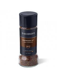 اشتري DAVIDOFF Espresso 57 Instant Coffee - Dark and Chocolatey - Intense Roast with a Smooth Aroma - 100% Arabica Beans - 11/12 Intensity. 12/12 Roasting. 6/12 Acidity - 1 x 3.52 oz في الامارات