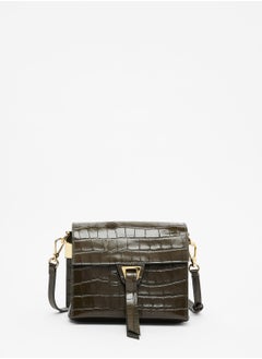 Buy Louise Croc Effect Shoulder Bag in Saudi Arabia