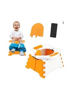 Buy Portable Potty Suitable for Around 3 Years Old Portable Potty for Toddler Travel Stroller Mobile Folding Toilet Outdoor Potty Seat in Saudi Arabia