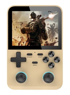 Buy D007 Handheld Game Console with Linux System, Dual 3D Joystick System, Retro Games Console with 10000+ Classic Games, Handheld Emulator Console， Built-in 128G Memory Card (Beige) in Saudi Arabia