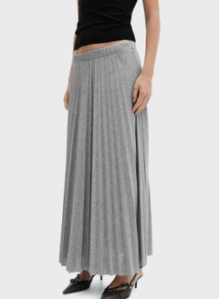 Buy High Waist Front Slit Skirt in Saudi Arabia