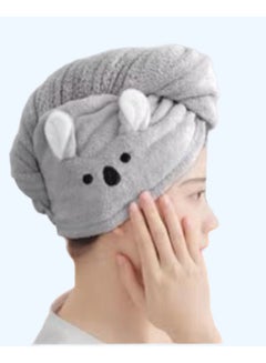 Buy TTK Microfiber Hair Drying towel gray in Egypt