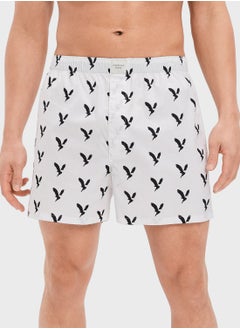 Buy Logo Band Printed Trunks in UAE