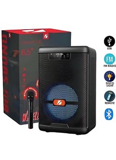 Buy KTS-1330 Portable Bluetooth Speaker with Wireless Microphone in Saudi Arabia