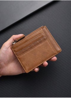 Buy High Quality Genuine Leather Card Holder For Men Contains 8 Card Slots in Saudi Arabia