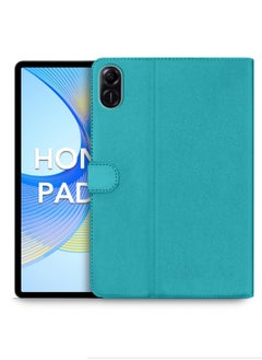 اشتري غطاء حماية مغناطيسي من جلد البولي يوريثان لهاتف Honor Pad X9 11.5 بوصة 2023 أخضر بحري في السعودية