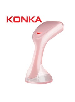 اشتري Handheld Garment Steamer 250ml 1500W KZ-G418B Pink في الامارات