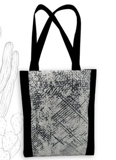 Buy casual printed linen tote bag in Egypt