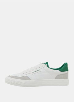 Buy Contrast Detail Lace Up Sneakers in Saudi Arabia