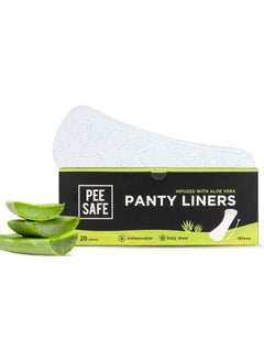 Buy Aloe Vera Panty Liners For Extra Comfort Set Of 1, 25 Liners in UAE