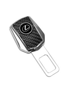 اشتري Premium Quality Seat Belt Buckle Seat Belt Alarm Stopper Seat Belt Clip With LEXUS Logo 1 Pcs في السعودية