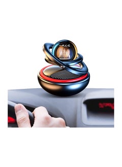 Buy Car Air Freshener | Car-Mounted Solar-Powered Rotating Perfume Decor Safe for Children Women Fragrance Diffuser Aromatherapy Vehicles in Saudi Arabia