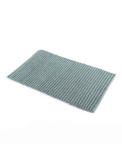 Buy Spa Waffle Reversible Bathmat, Aqua – 2150 GSM, 50x80 cm in UAE