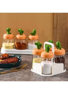 Buy Cactus Spice Jars for Kitchen Organization and Storage in Egypt