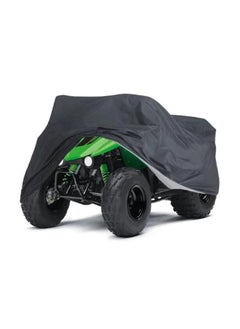 Buy 190T Black Quad Bike ATV ATC Rain Waterproof Cover Vehicle Covers 210×120×115cm in UAE