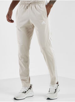 Buy 3-Stripes Single Jersey Tapered Open Pants in UAE