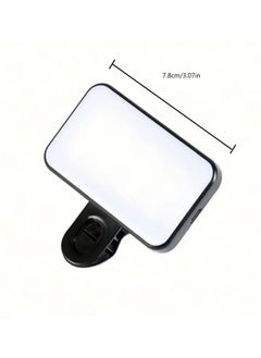 Buy Mobile Phone Computer Fill Light, Portable Mini Clip-on Fill Light in Saudi Arabia