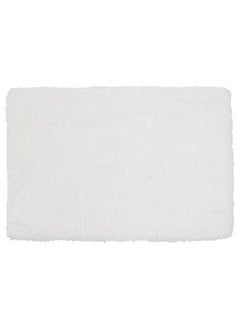 Buy Bath Mat White 60X90 Cm in Saudi Arabia