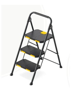 Buy 3 step folding steel ladder in Saudi Arabia