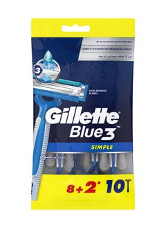 اشتري Disposable Razors 10 Count في الامارات