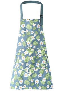 Buy Chefs Kitchen Aprons Floral Aprons for Women Adjustable Apron with Pocket Cooking Apron Waterproof Apron for Kitchen Cooking Chef Gardening in Saudi Arabia