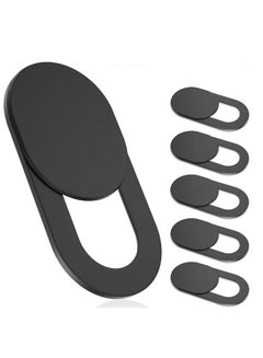 Buy 6pcs Webcam Case, Ultra Thin, for Laptop, PC, Computer, Apple MacBook, iPad, Cell Phone, etc. 0.22 inch thick net block to protect your privacy and security Black in UAE