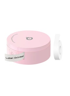 Buy L1 Mini Pocket BT Label Maker Sticker Inkless Portable Thermal Label Printer with 1 Roll White Paper Tape Compatible with iOS Android Smartphone in Saudi Arabia