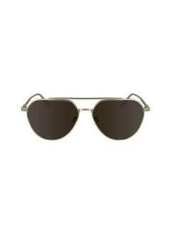 اشتري FULL RIM METAL AVIATOR CALVIN KLEIN SUN CK24100S  5715 (720) MATTE GOLD في الامارات